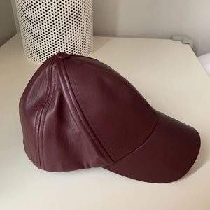 Leather hat